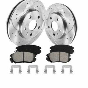 Brakes y pads / Kit (4) de pastillas y rotores de freno 2013-2016 malibu